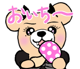 Sweet Devil Bear sticker #4424085