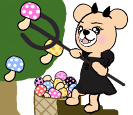 Sweet Devil Bear sticker #4424088