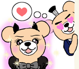 Sweet Devil Bear sticker #4424097