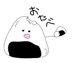 Mr. rice-ball sticker #4425082