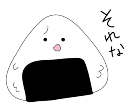 Mr. rice-ball sticker #4425090
