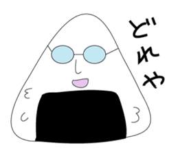 Mr. rice-ball sticker #4425092