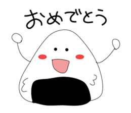 Mr. rice-ball sticker #4425110