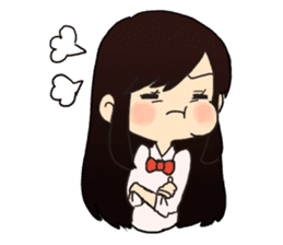 cute little girl! sticker #4425560