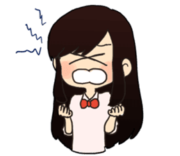 cute little girl! sticker #4425561