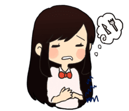 cute little girl! sticker #4425572