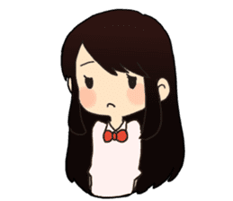 cute little girl! sticker #4425581