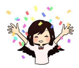 cute little girl! sticker #4425585