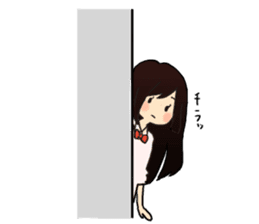 cute little girl! sticker #4425589