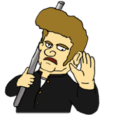 Funny guys from various nations sticker #4425993