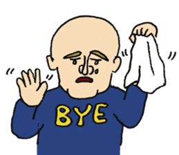 Funny guys from various nations sticker #4425994