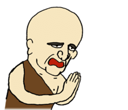 Funny guys from various nations sticker #4425996