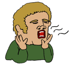 Funny guys from various nations sticker #4425999