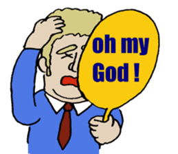 Funny guys from various nations sticker #4426017