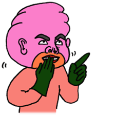 Funny guys from various nations sticker #4426019