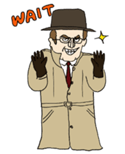 Funny guys from various nations sticker #4426025