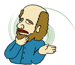 Funny guys from various nations sticker #4426027