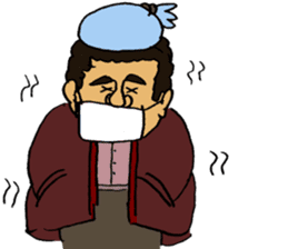 Funny guys from various nations sticker #4426029