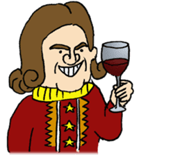 Funny guys from various nations sticker #4426031