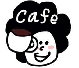 mop of hair sticker #4426194