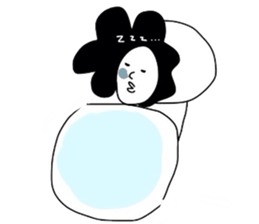 mop of hair sticker #4426198