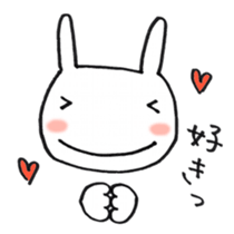 Rabbit and friends3 sticker #4426232