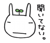 Rabbit and friends3 sticker #4426236