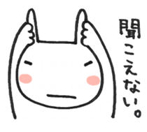 Rabbit and friends3 sticker #4426237