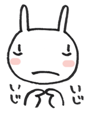 Rabbit and friends3 sticker #4426244