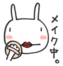 Rabbit and friends3 sticker #4426248