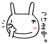 Rabbit and friends3 sticker #4426249