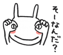 Rabbit and friends3 sticker #4426259