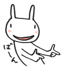 Rabbit and friends3 sticker #4426261