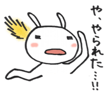 Rabbit and friends3 sticker #4426263