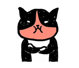 A variety of emotions Cat Ver. sticker #4426278