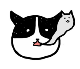 A variety of emotions Cat Ver. sticker #4426286