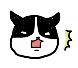 A variety of emotions Cat Ver. sticker #4426289