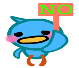 Very colorful and playful birds sticker #4426925