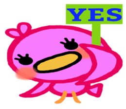 Very colorful and playful birds sticker #4426926