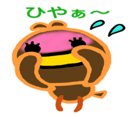 Very colorful and playful birds sticker #4426939