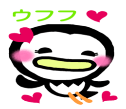 Very colorful and playful birds sticker #4426947