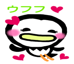 Very colorful and playful birds sticker #4426947