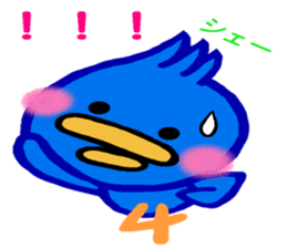 Very colorful and playful birds sticker #4426951