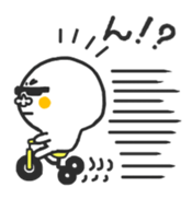 Entrance and leaving Mr.Siromochi sticker #4427094