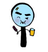 magnifying glass sticker #4427746