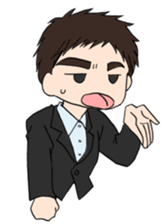 Cute boy  Yu-chan sticker #4428007