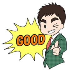 Cute boy  Yu-chan sticker #4428011