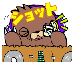 Party people DJ MOGURA sticker #4428794