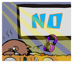 Party people DJ MOGURA sticker #4428797