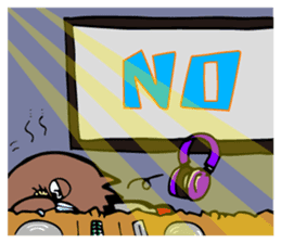 Party people DJ MOGURA sticker #4428797